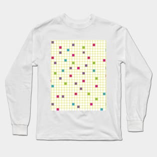 Geometric Defragmentation Long Sleeve T-Shirt